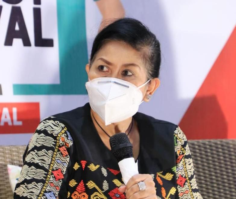 podiumnews.com-Ny. Putri Koster Harapkan Youth Festival Tumbuhkan Kreativitas Kawula Muda